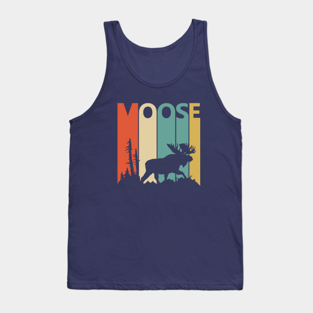 Vintage Retro Moose Gift